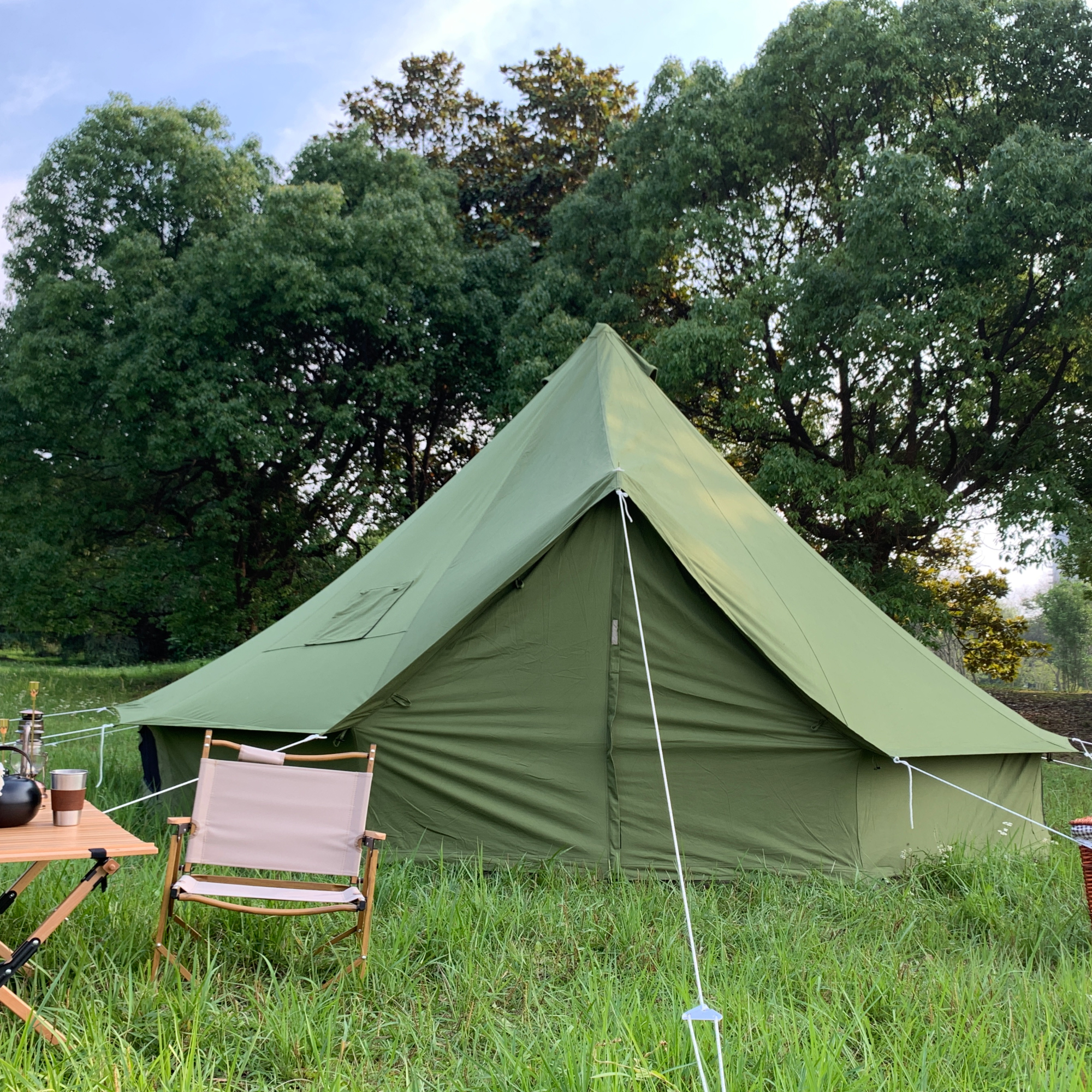 Military Green Bell Tent Manufacturer